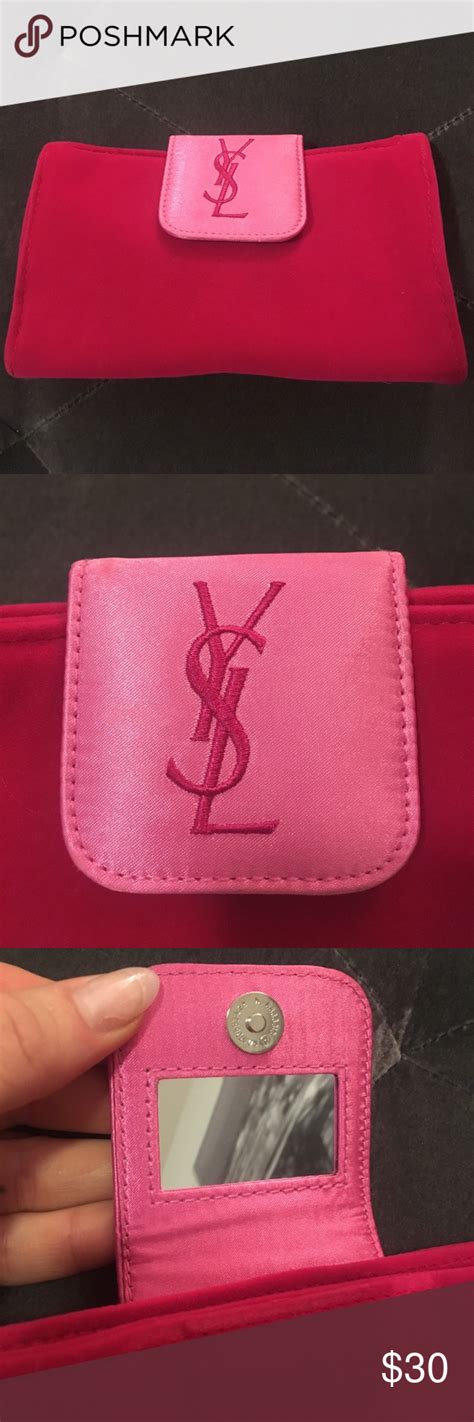 yves saint laurent perfume zippered pouch|ysl perfume.